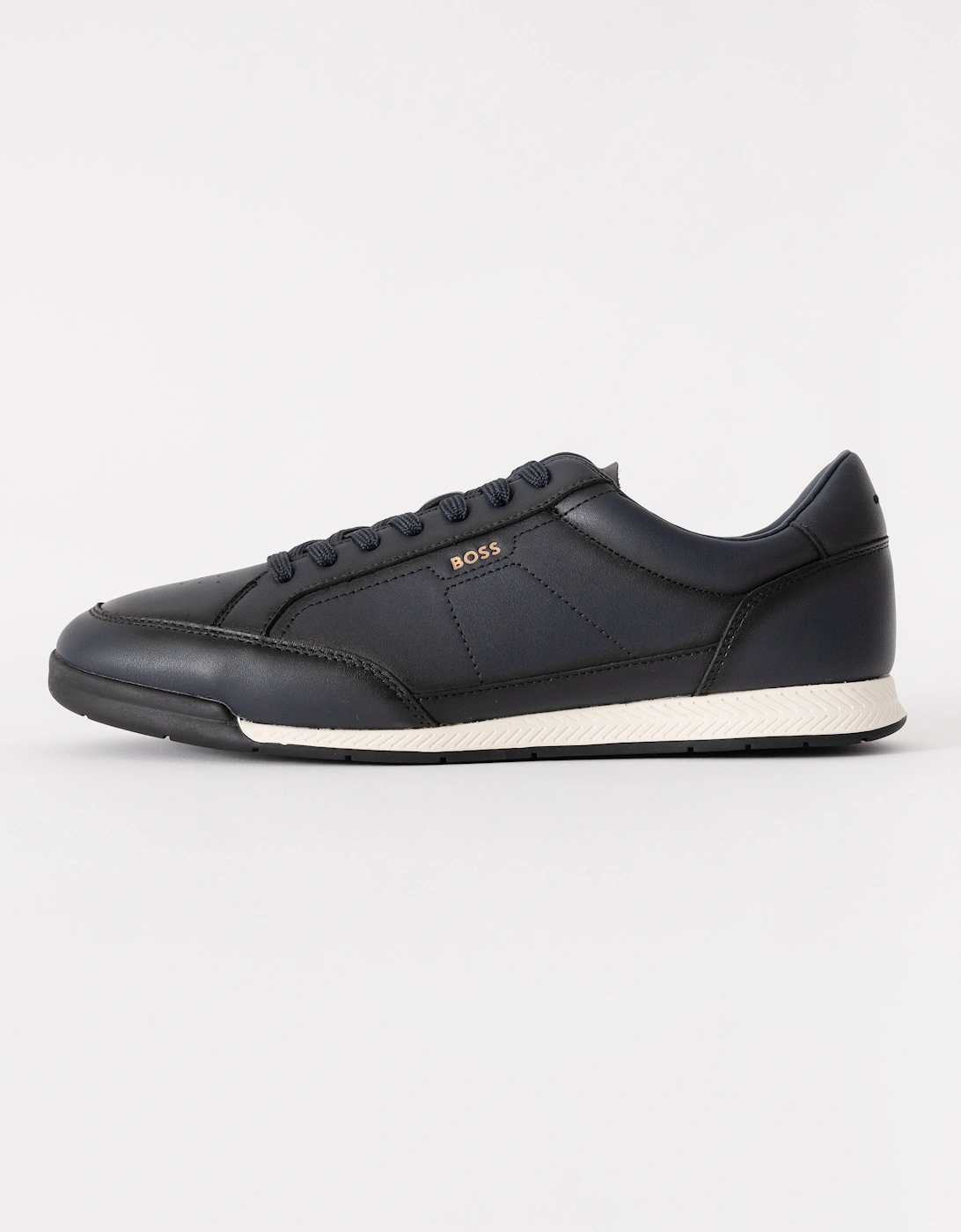 BOSS Orange Nitan Low Profile Bu Trainers - Dark Blue 401