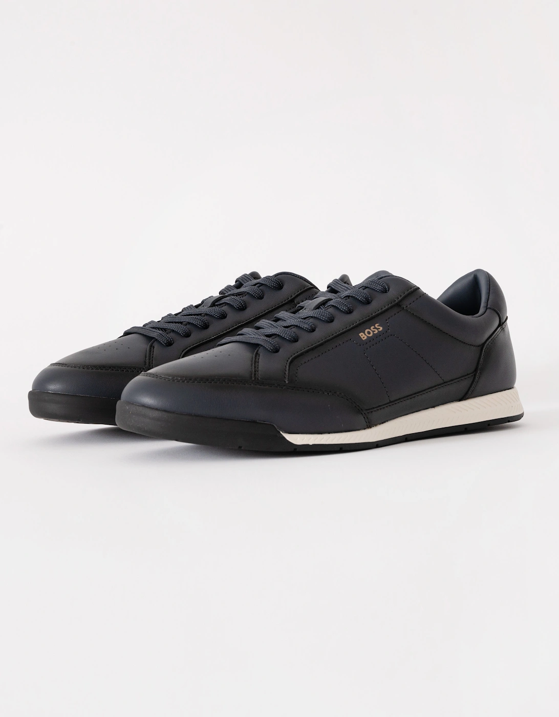 BOSS Orange Nitan Low Profile Bu Trainers - Dark Blue 401, 6 of 5