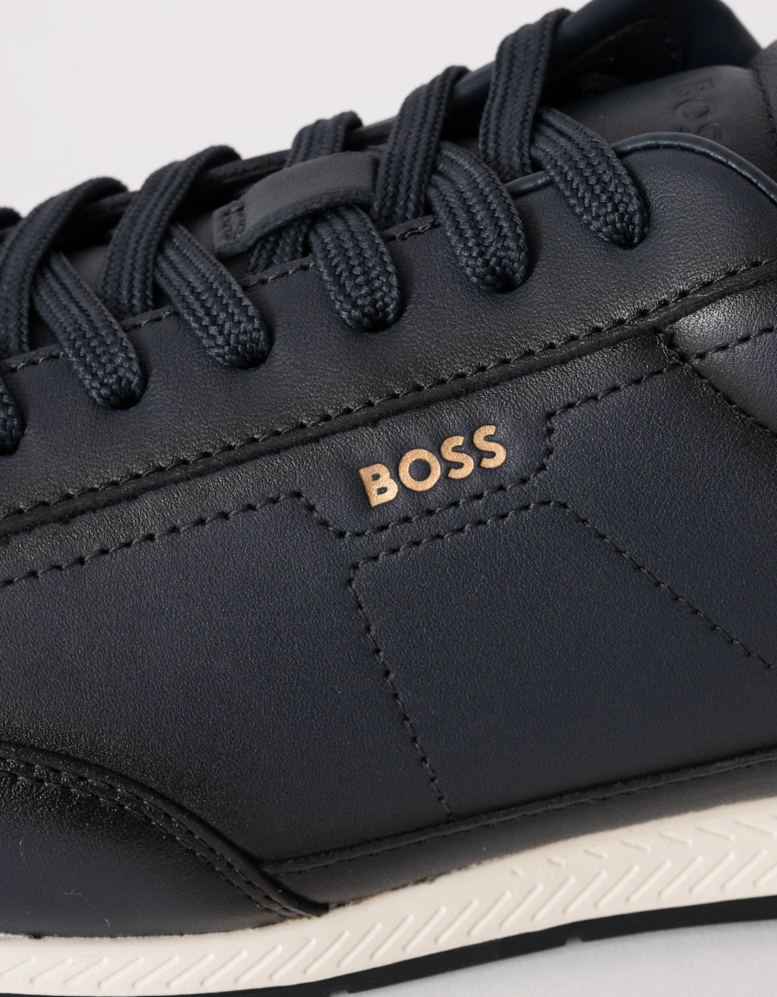 BOSS Orange Nitan Low Profile Bu Trainers - Dark Blue 401