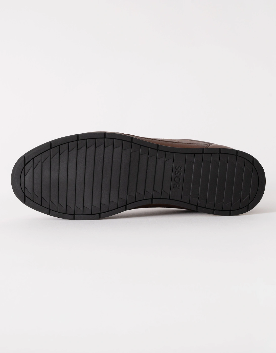 BOSS Orange Nitan Low Profile Bu Mens Trainers - Medium Brown 210