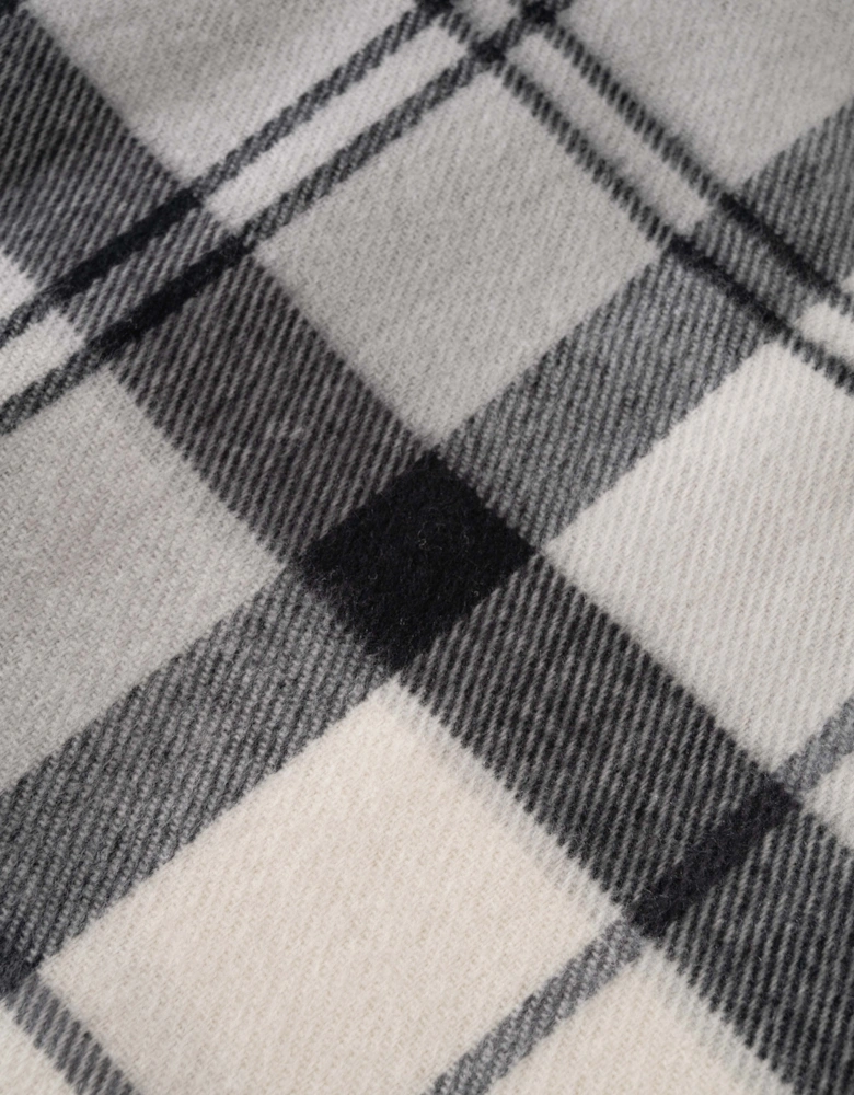 Dover Beanie & Hailes Scarf Gift Set - Monochrome Tartan
