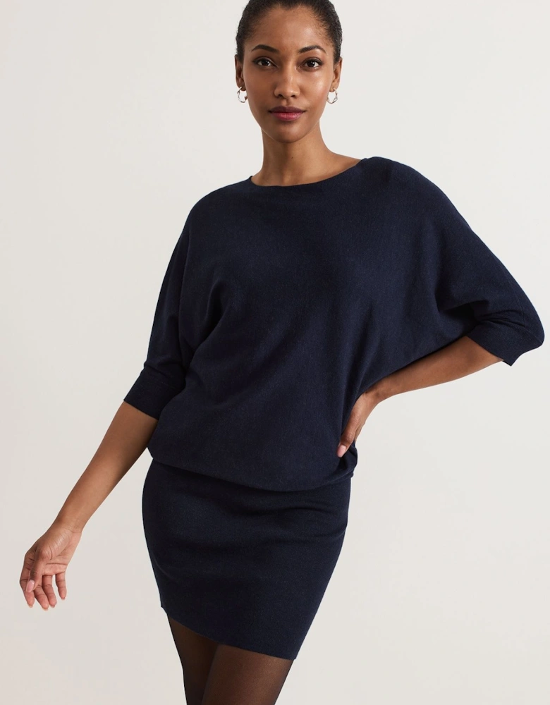 Becca Batwing Knitted Dress