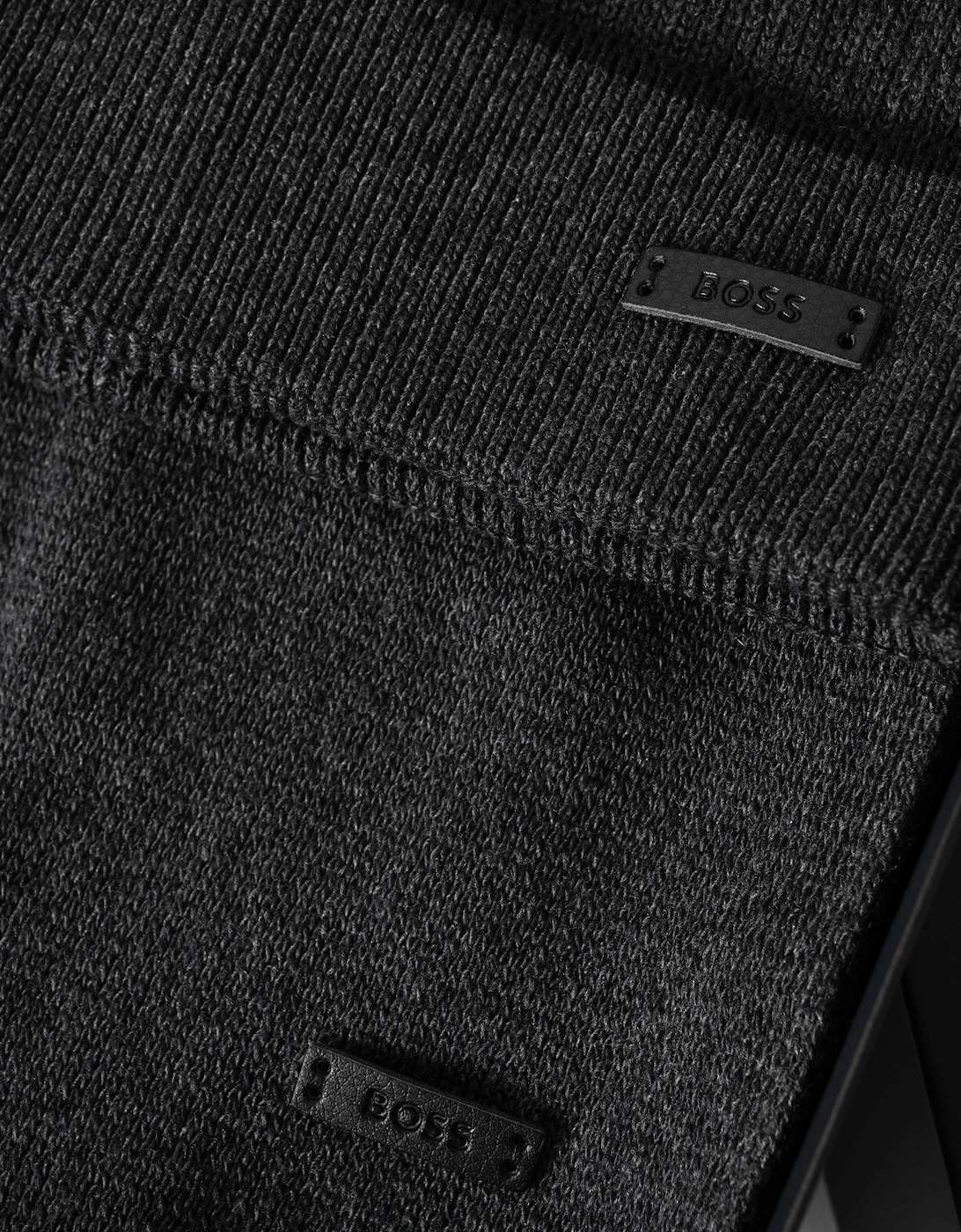 BOSS Orange Mens Henzo Hat & Scarf Gift Set - Medium Grey 030