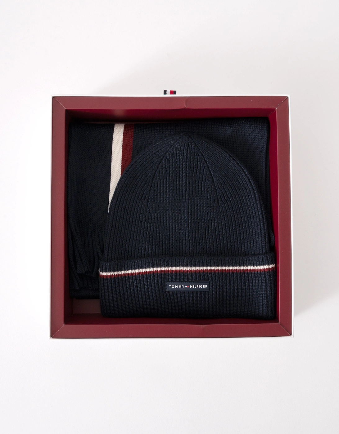 TH Wool Beanie & Scarf Gift Set - Space Blue