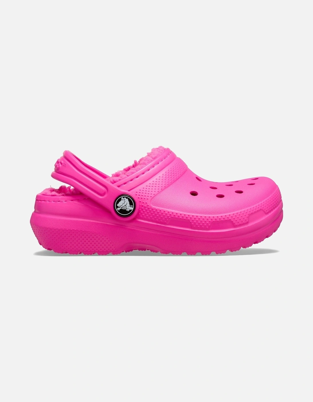 Classic Lined Thermoplastic Kid's Pink Crush Clogs