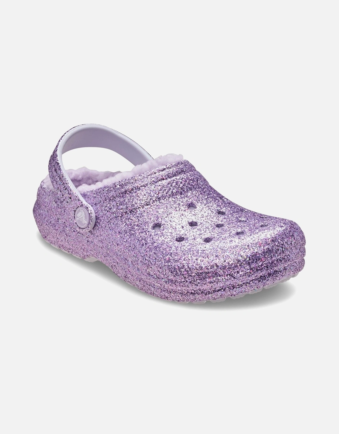 Classic Lined Clog Thermoplastic Kid's Purple Moon Clogs, 8 of 7