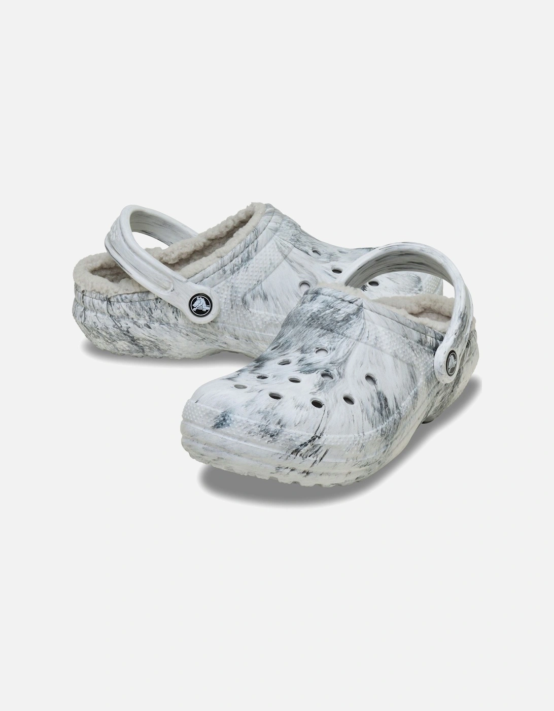 Classic Lined Clog Thermoplastic Women's Grey Swirl Clogs