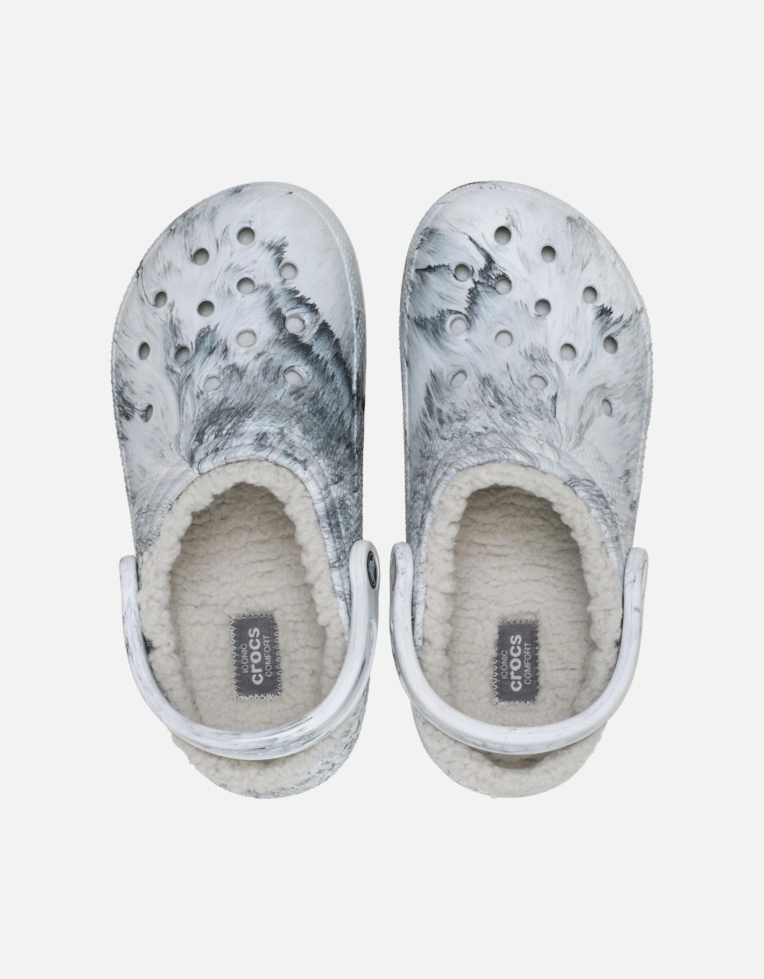 Classic Lined Clog Thermoplastic Women's Grey Swirl Clogs