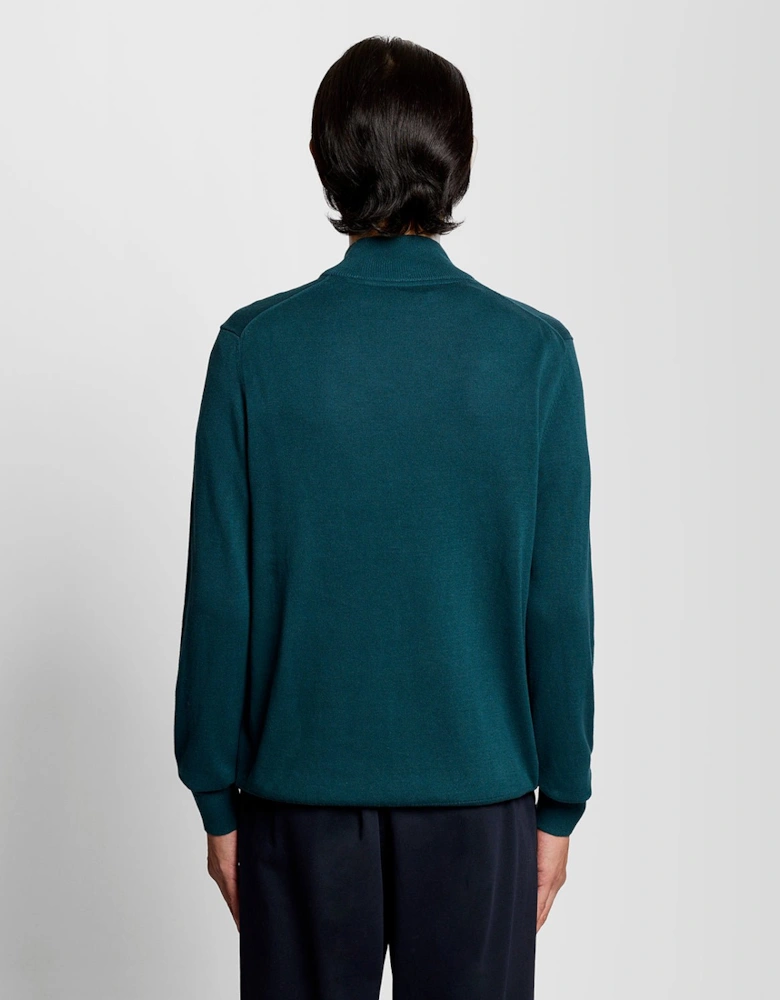 Cotton 1/4 Zip Jumper