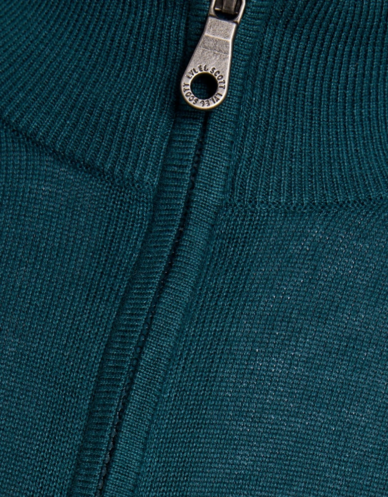 Cotton 1/4 Zip Jumper
