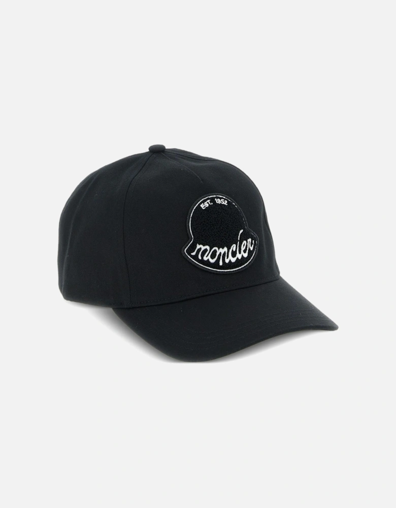 Branded Baseball Cap Black