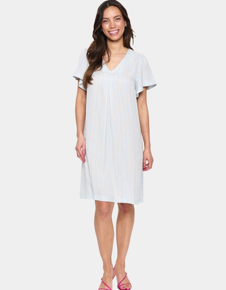 KathaSZ V-Neck Short Sleeve Dress