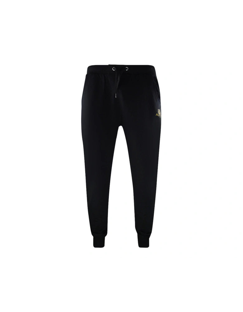 London Logo Crewneck Black Track Pants Set