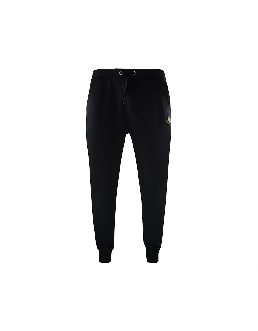 London Logo Crewneck Black Track Pants Set