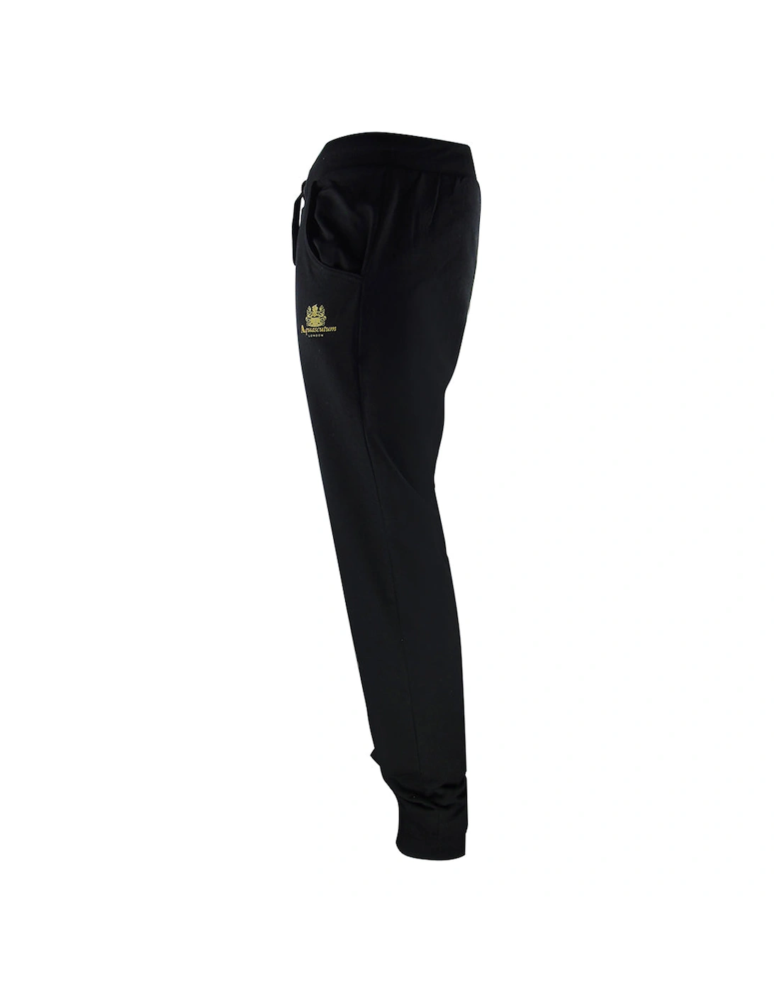 London Logo Crewneck Black Track Pants Set