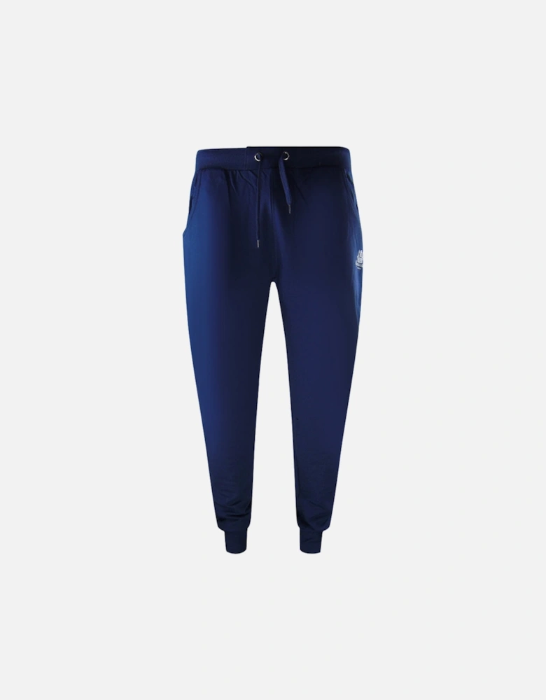 Small Iconic Crest Navy Blue Crew Neck Tracksuit Set