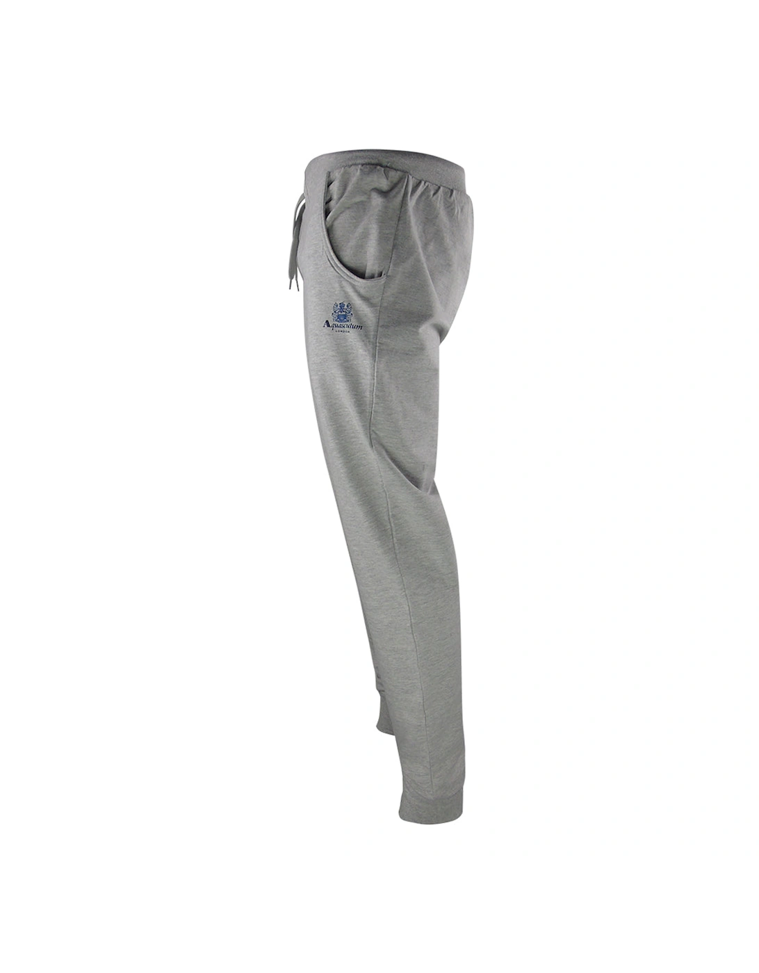 Small Iconic Crest  Crew Neck Grey Tracksuit Set