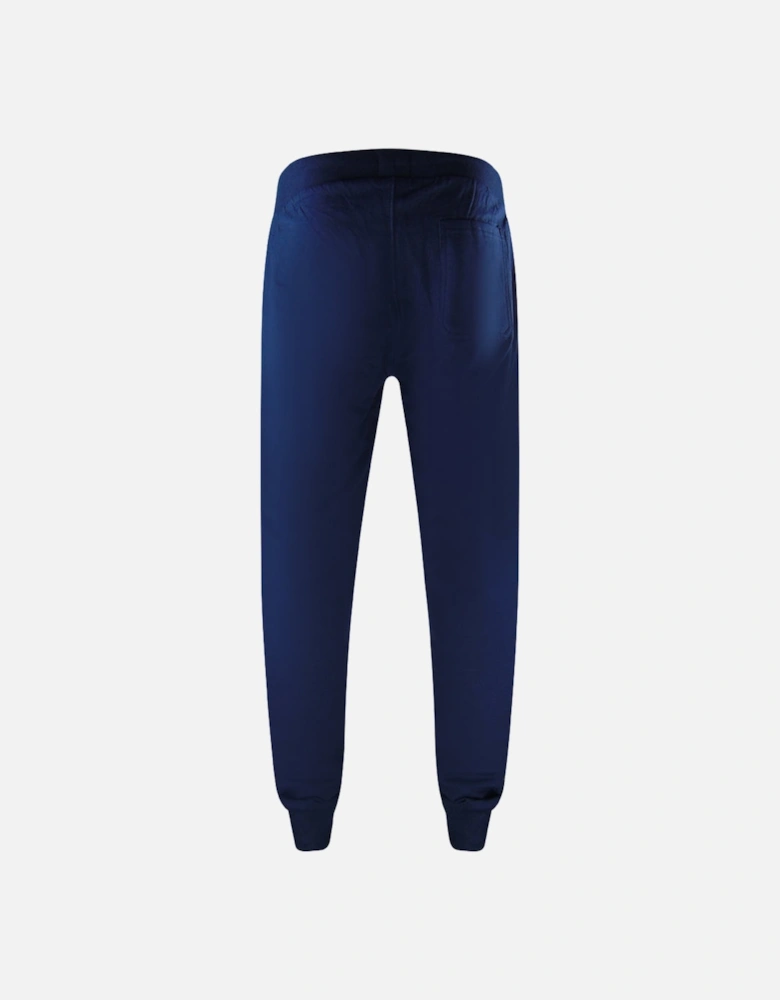 Small Iconic Crest Navy Blue Crew Neck Tracksuit Set