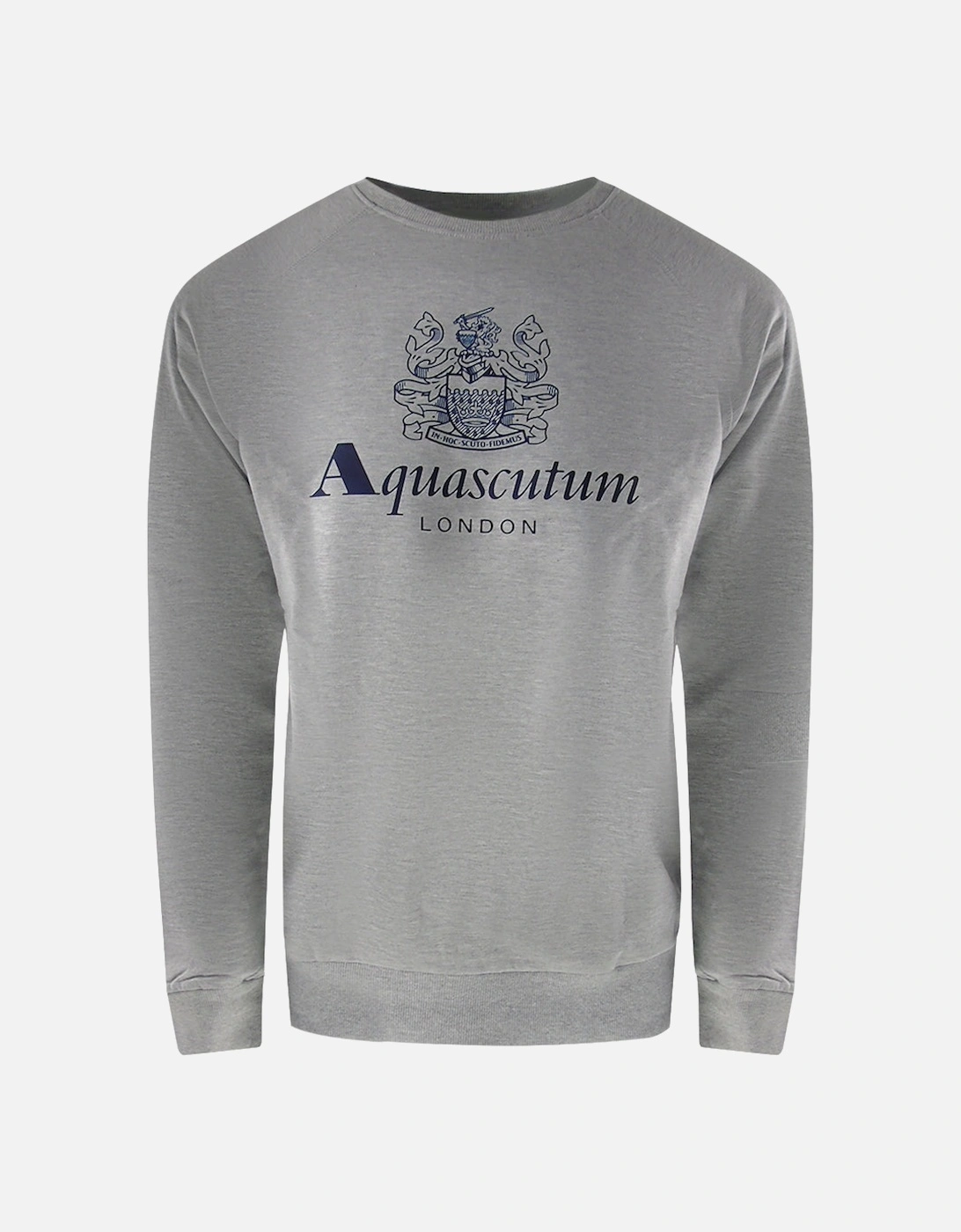 London Logo Crewneck Grey Tracksuit Pants Set