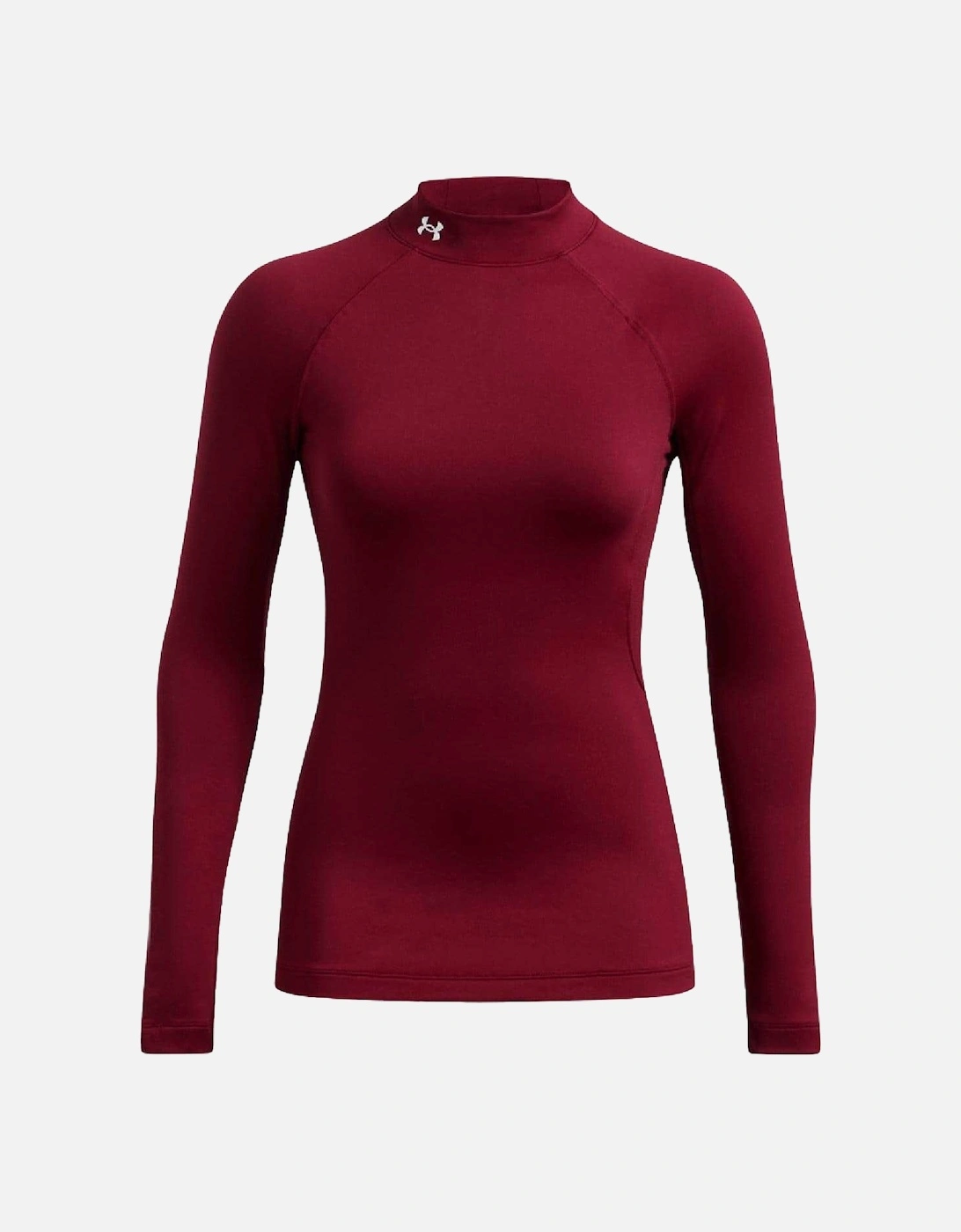 Womens/Ladies Elite Mock ColdGear Long-Sleeved Top, 5 of 4