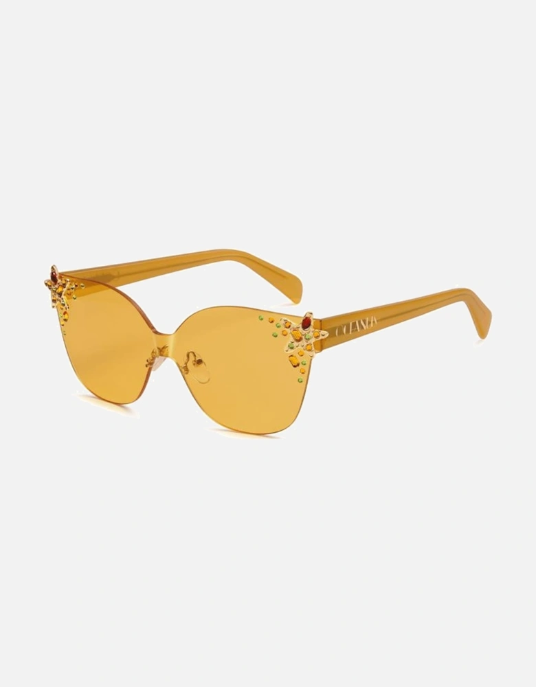 x SOJOS Glowheart Sunglasses Yellow