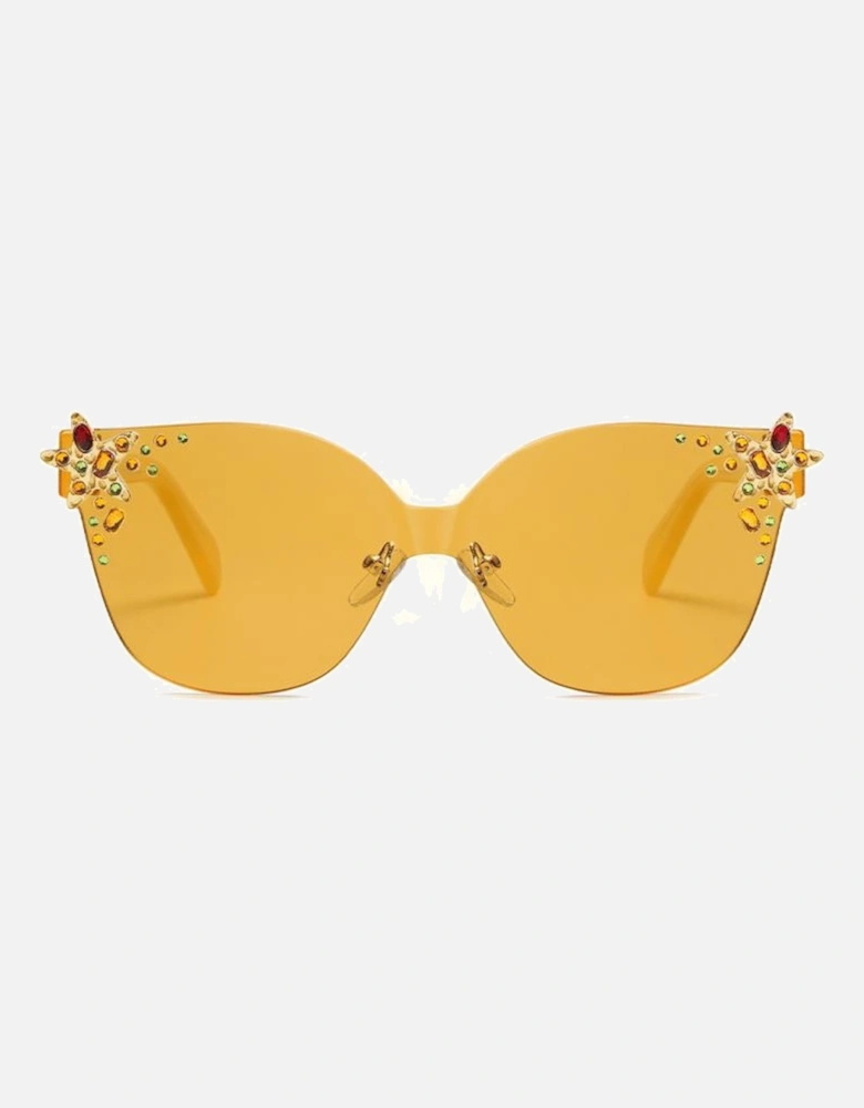 x SOJOS Glowheart Sunglasses Yellow