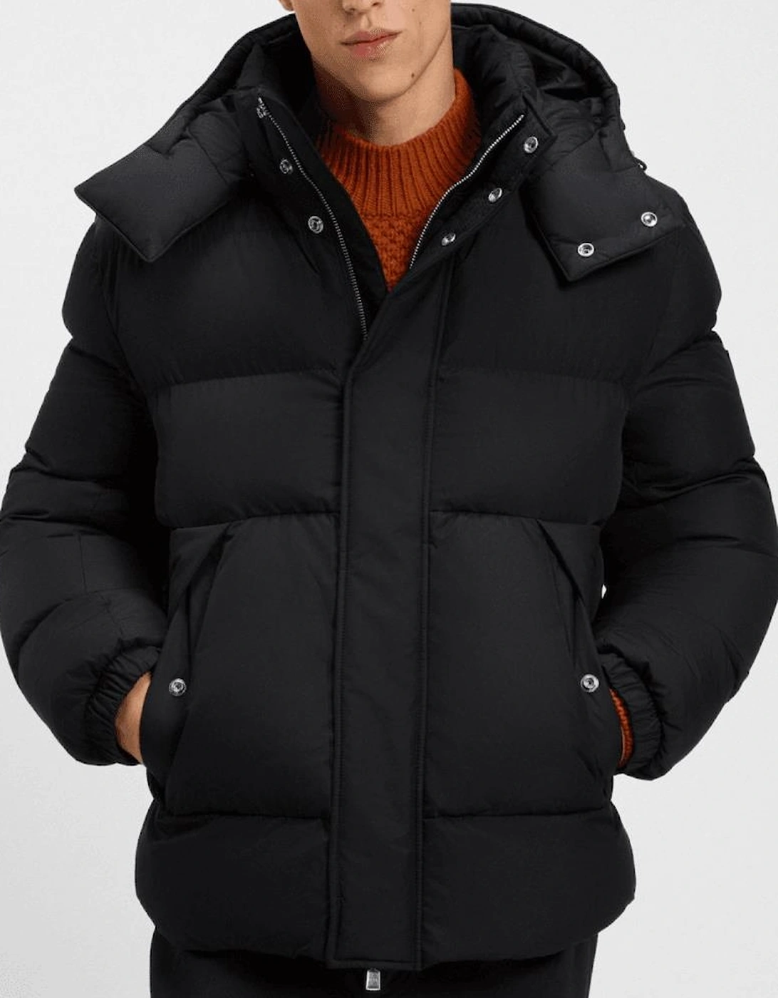 H-Corbinian5 Black Puffer Jacket
