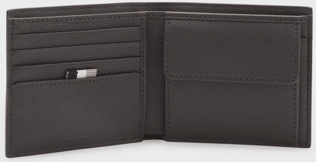 Zair_4CC Leather Brown Wallet