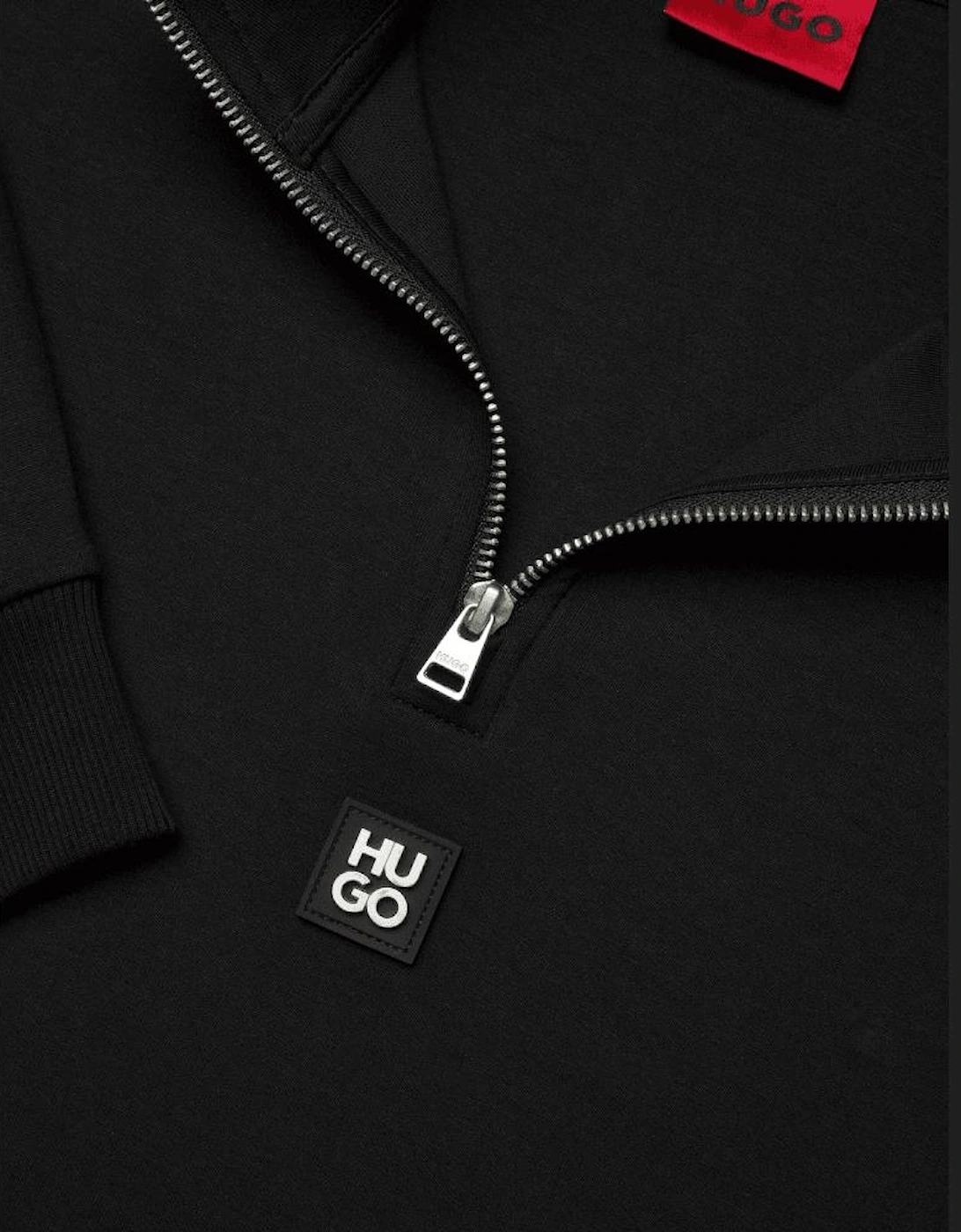 Danovotop Black Quarter Zip Sweatshirt