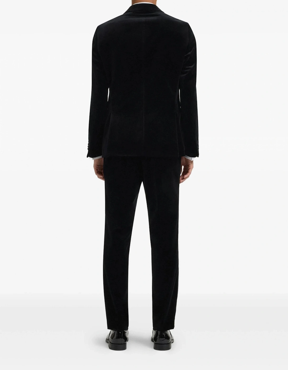 H Hutson 254 Tux Jacket Black