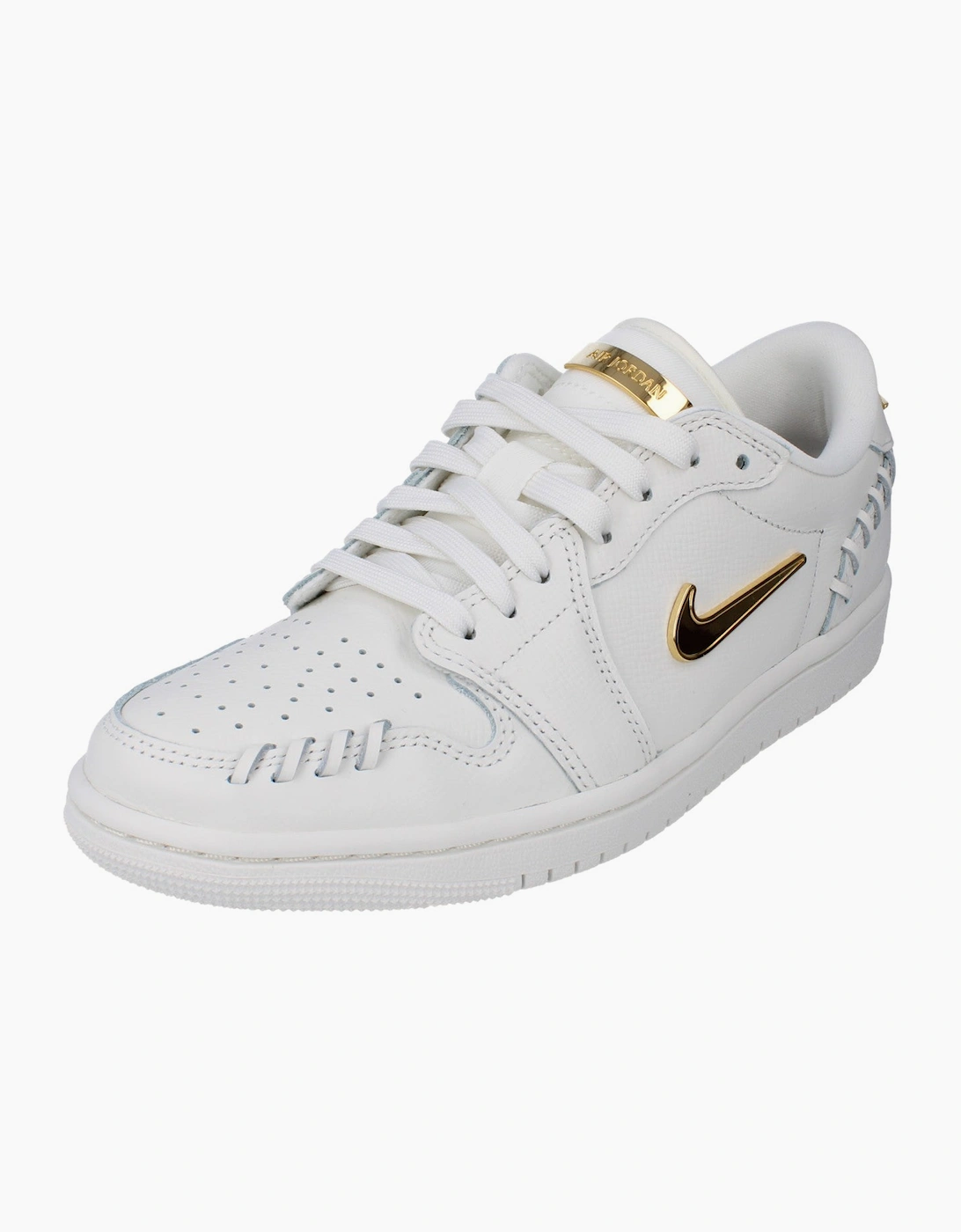 Women's Nike Womens Air Jordan 1 Mm Low Trainers Fn5032  100 - White - Size: 5.5