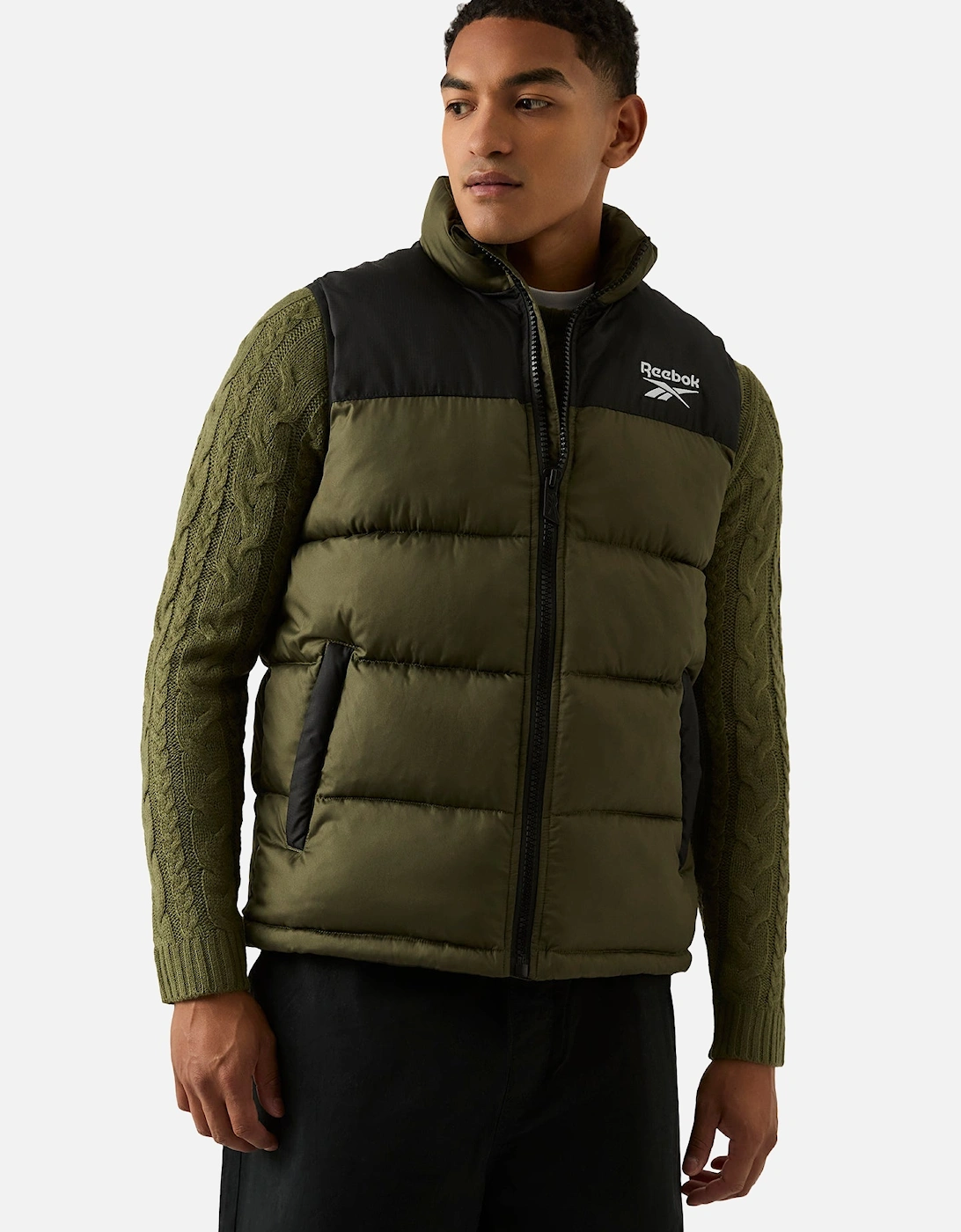 RB1492 Puffer Vest - Olive