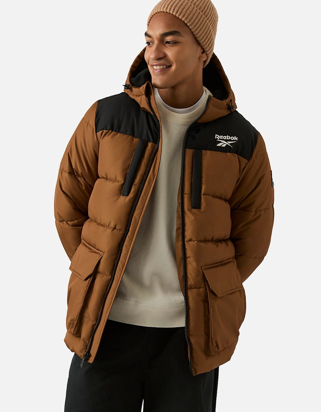 RB1497 Parka Puffer Jacket - Timber