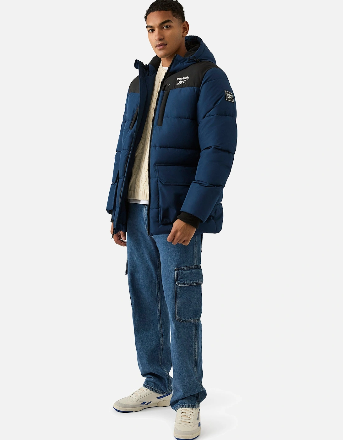 RB1497 Parka Puffer Jacket - Batik Blue