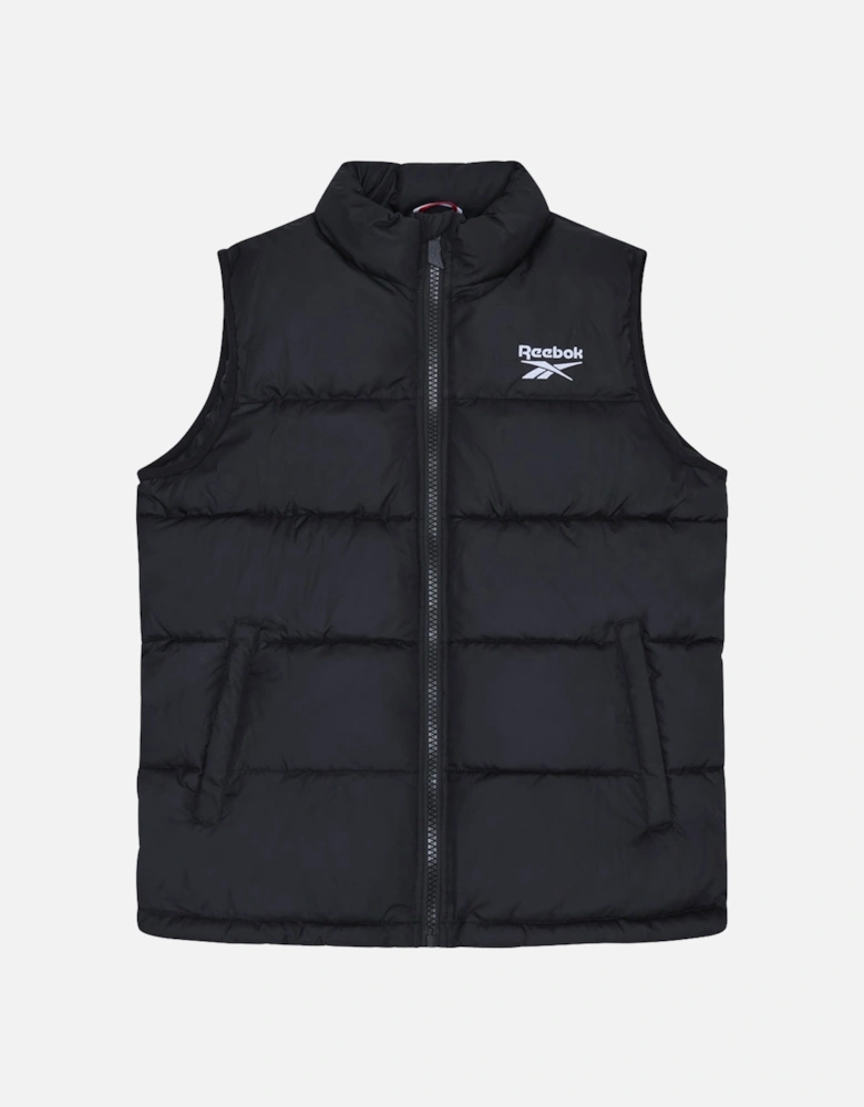 RB1492 Puffer Vest - Black