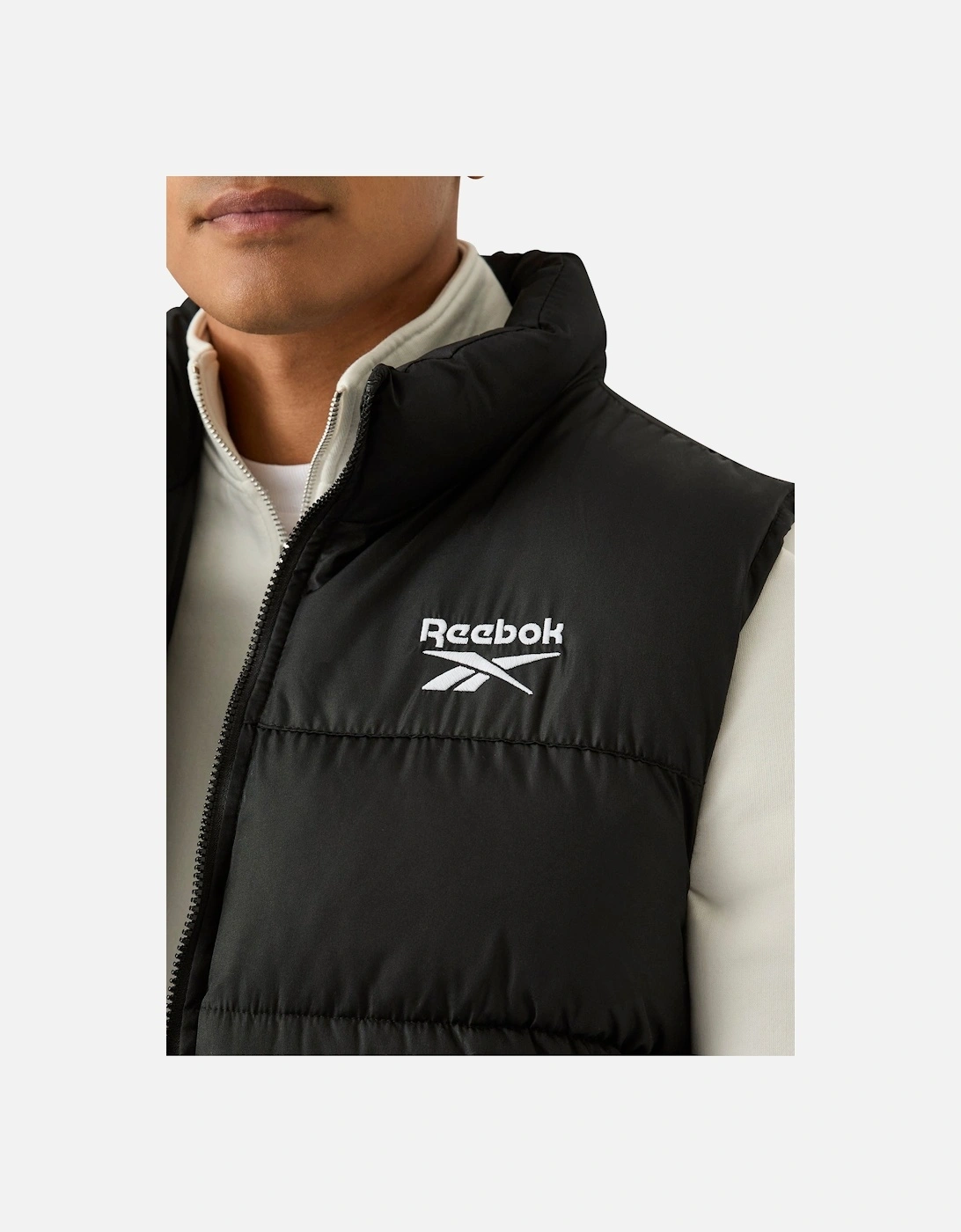RB1492 Puffer Vest - Black