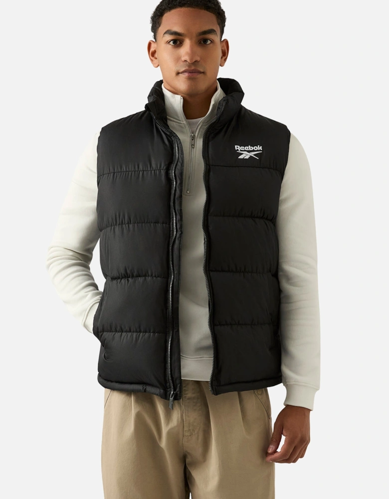 RB1492 Puffer Vest - Black