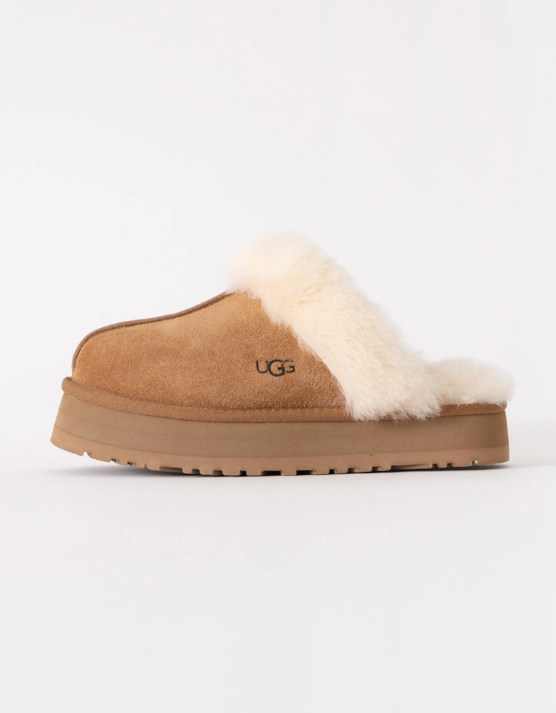 Disquette Womens Slipper - Chestnut
