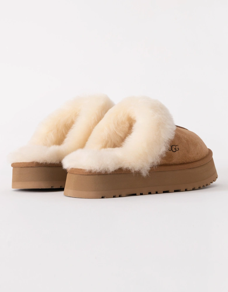 Disquette Womens Slipper - Chestnut