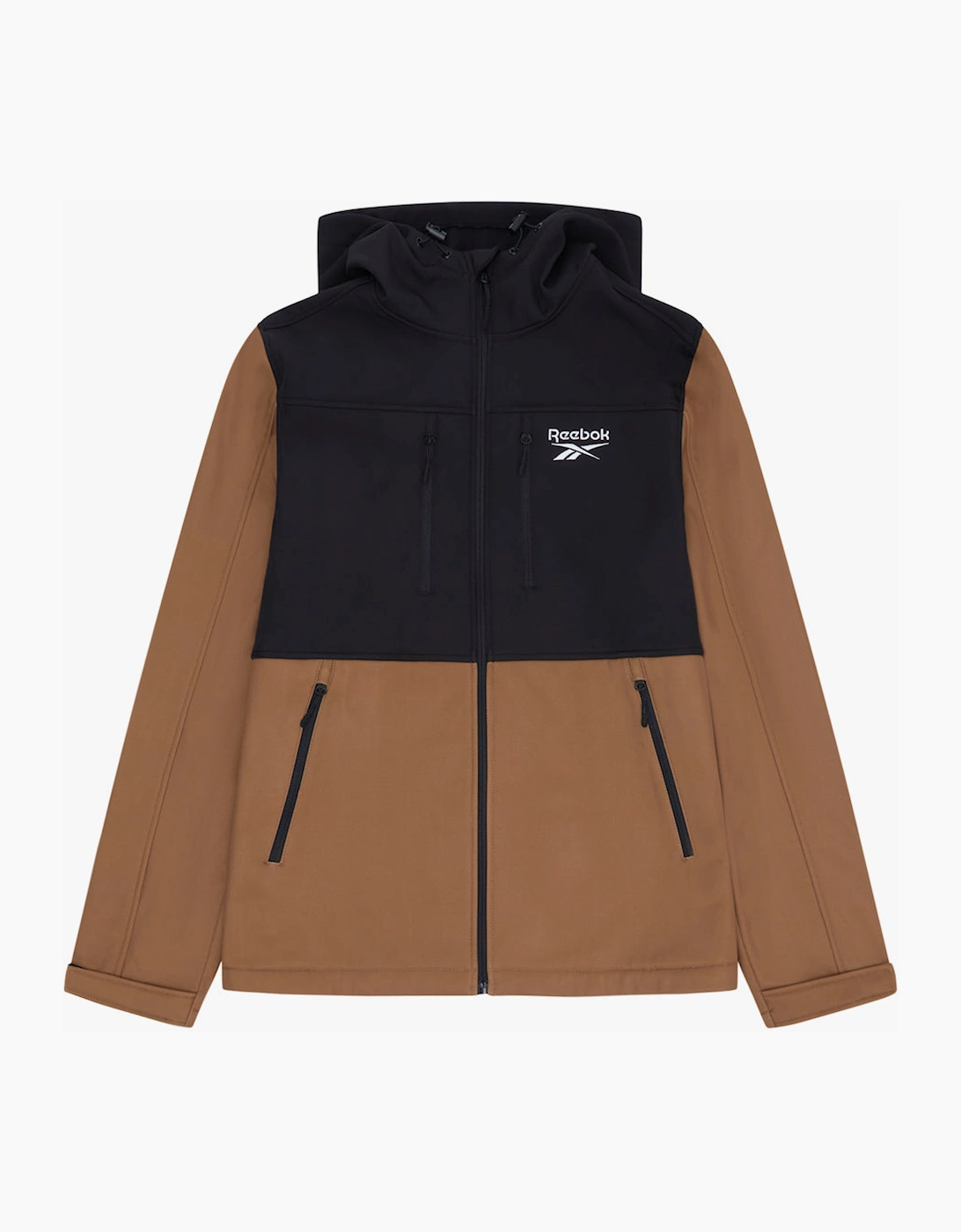 Reebok Men's Brown Rb1544 Softshell Jacket - Timber - Size: 40/Regular
