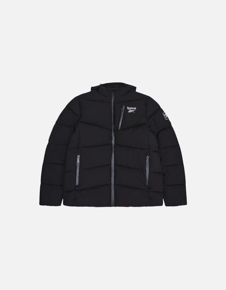 RB1567 Stretch Puffer Jacket - Black