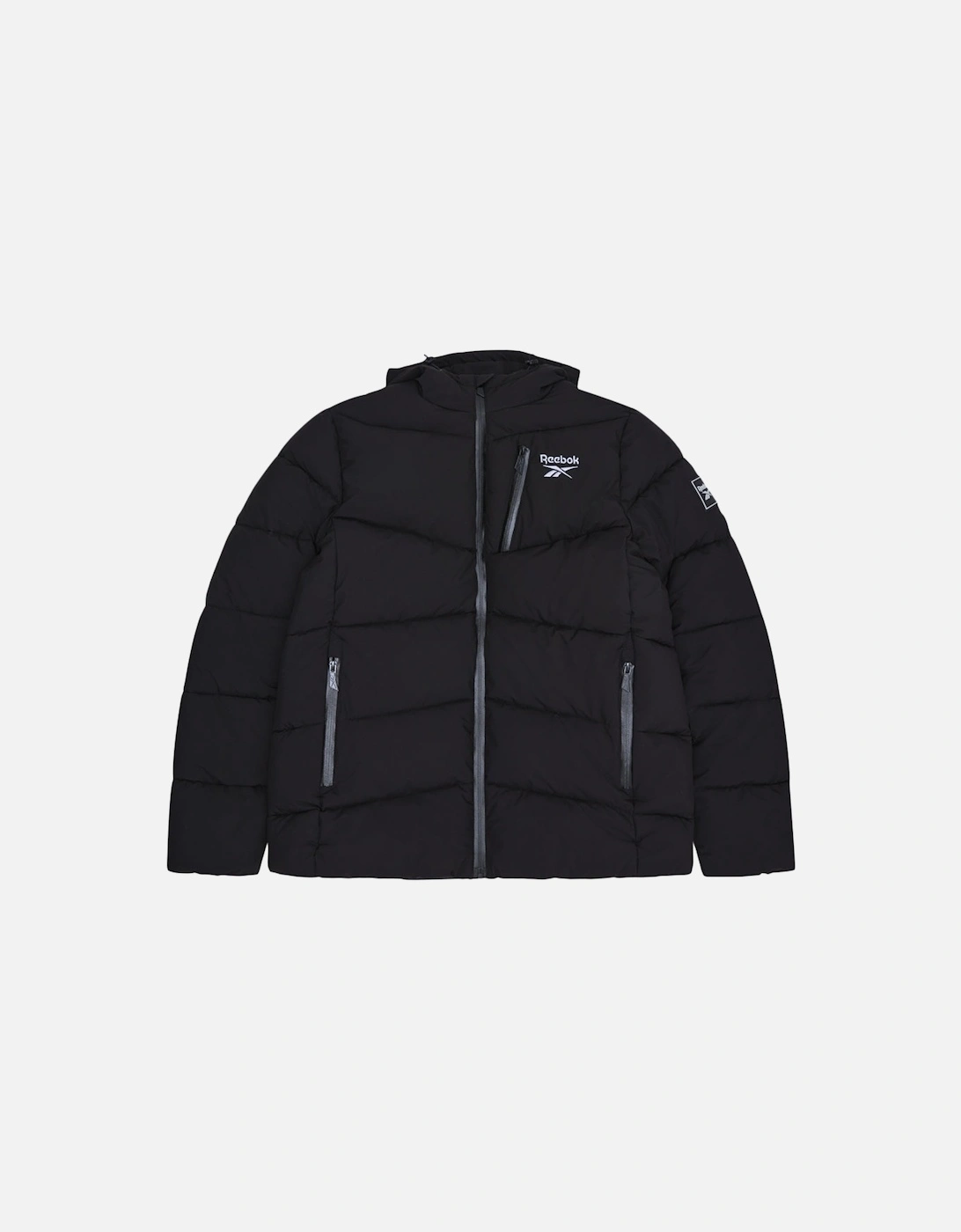 RB1567 Stretch Puffer Jacket - Black, 10 of 9