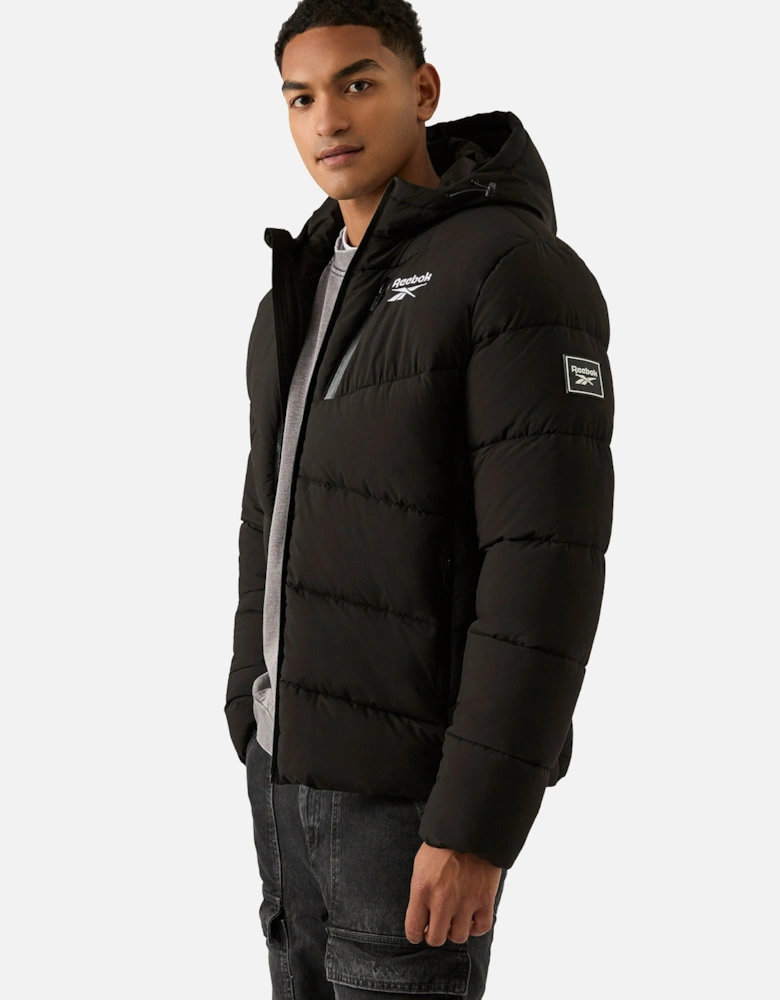 RB1567 Stretch Puffer Jacket - Black