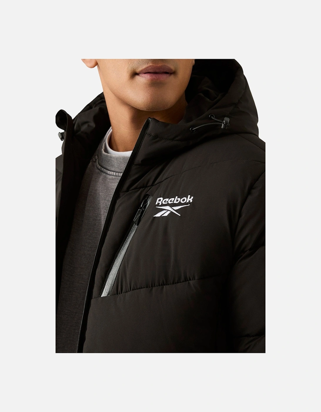 RB1567 Stretch Puffer Jacket - Black