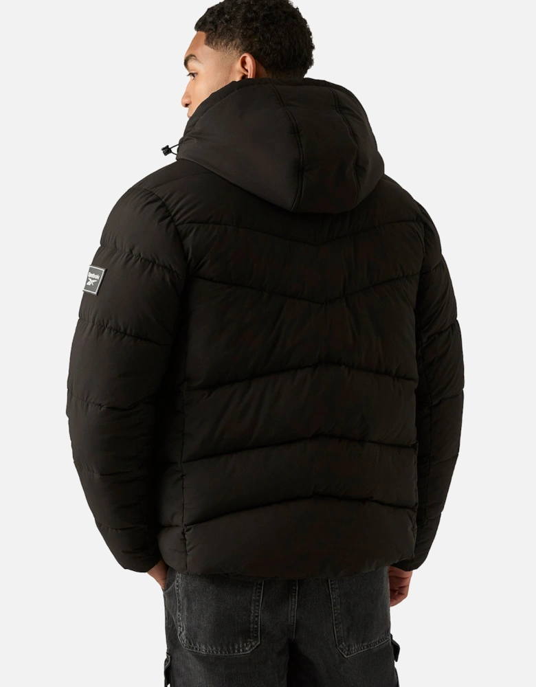 RB1567 Stretch Puffer Jacket - Black