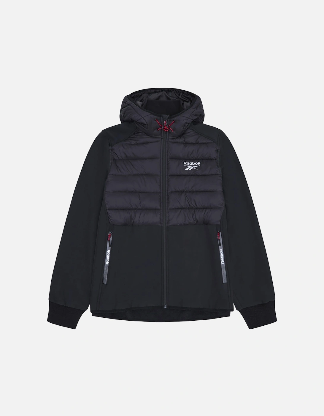 RB1562 Mixed Media Jacket - Black, 10 of 9