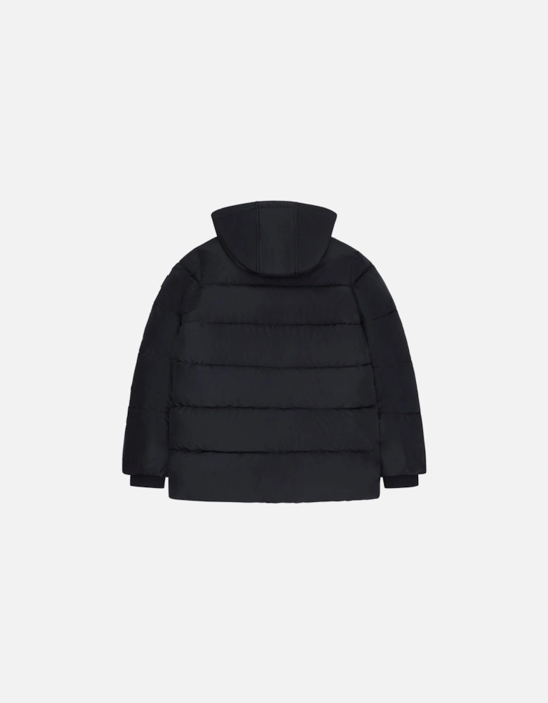 RB1577 Puffer Parka Jacket - Black