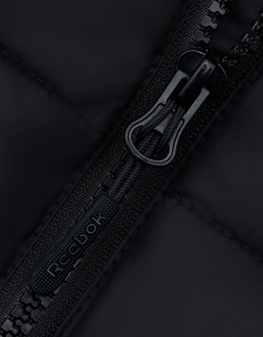 RB2103 Reversible Puffer Sherpa - Black