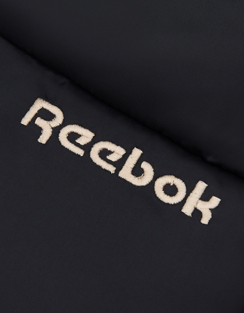 RB2103 Reversible Puffer Sherpa - Black