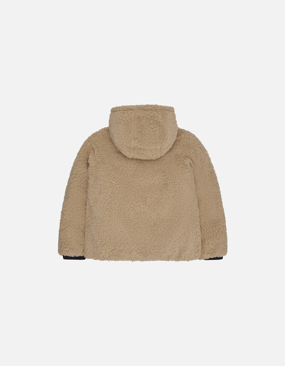 RB2103 Reversible Puffer Sherpa - Black